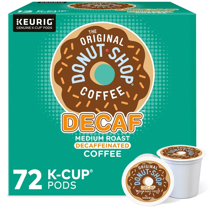 Original Donut Shop Decaf Keurig Single Serve K Cup Pod