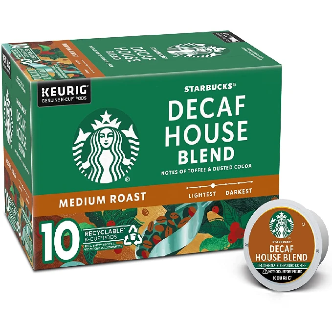 Starbucks Decaf K Cup Coffee Pod for Keurig