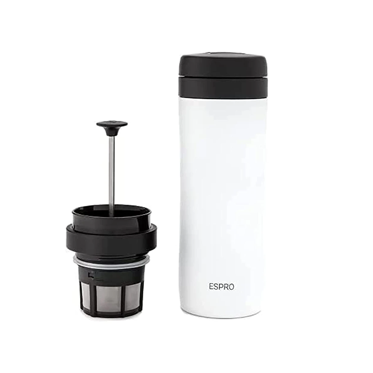ESPRO P French Press Double Walled Stainless Steel Vacuum Insulated Coffee and Tea Maker Tea Micro Filter Ounce