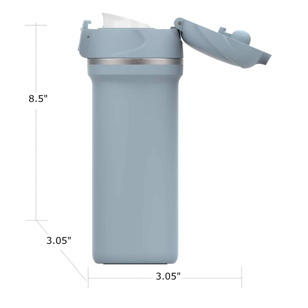 GoodBrew Insulated Travel French Press Coffee Maker Dimensions