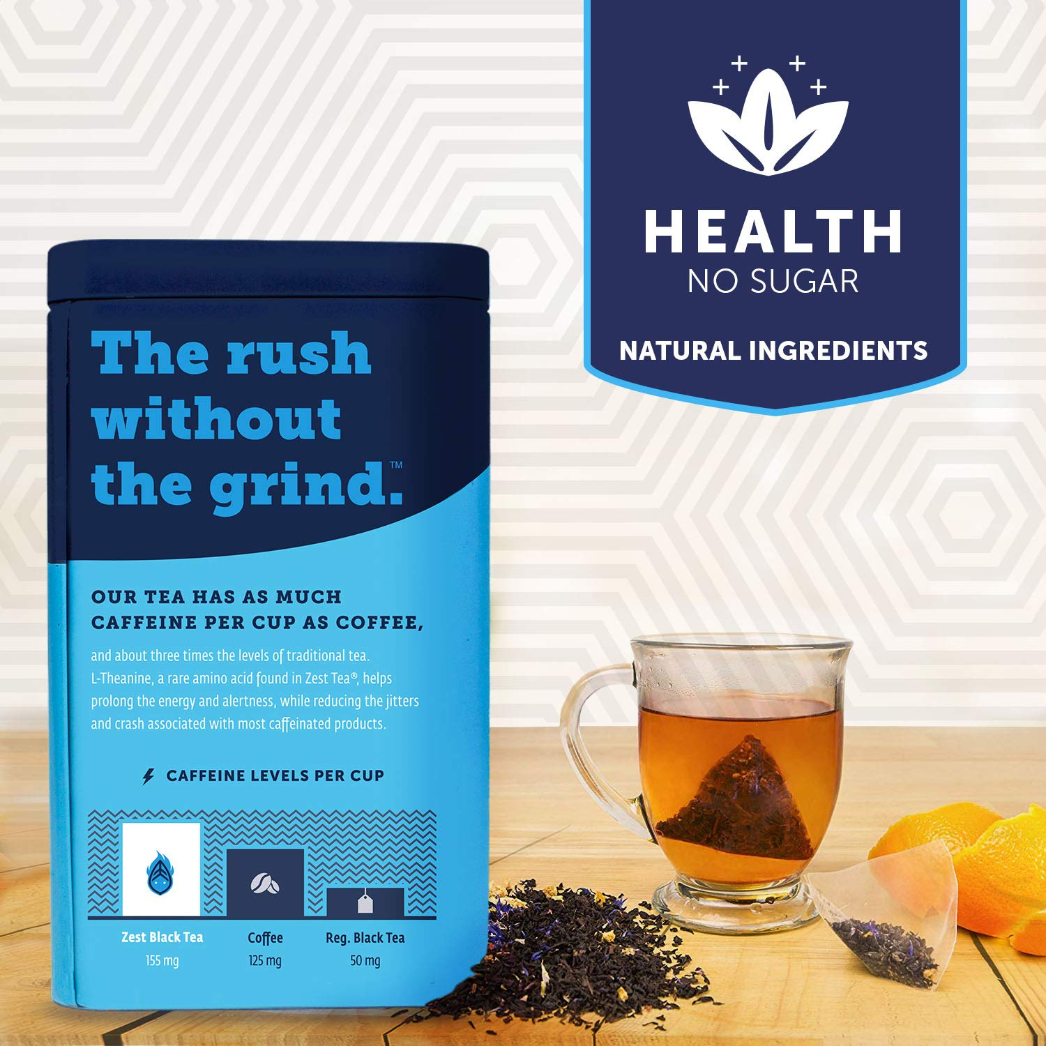 Zest Highly Caffeinated Tea Caffeine Content: How Much is in?