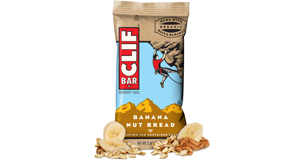 Clif Energy Bars caffeine content: How Much is in two bar?