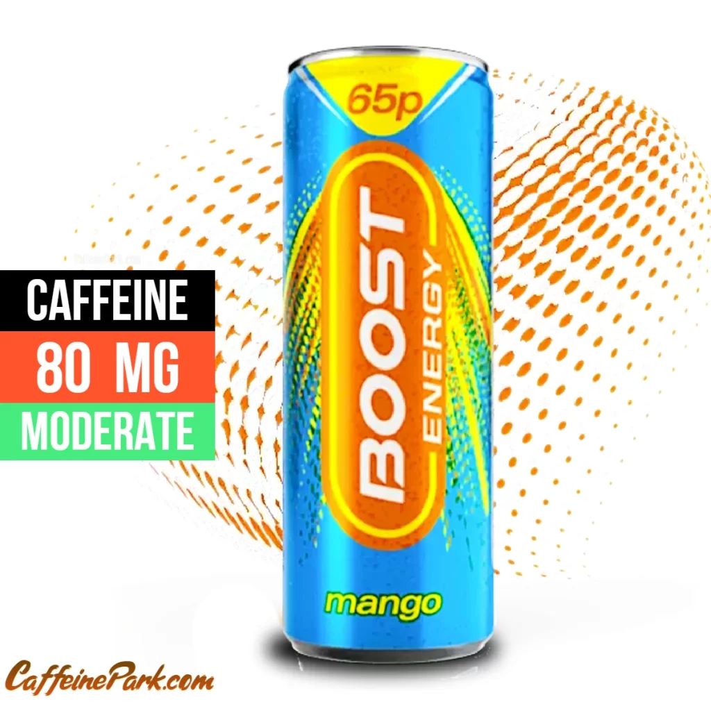 Caffeine in Boost Mango