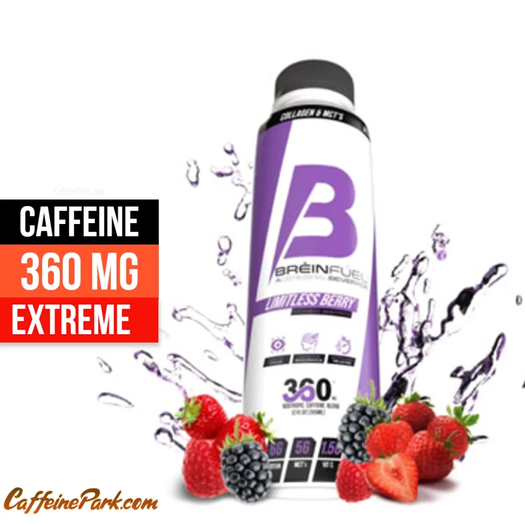Caffeine in BreinFuel Limitless Berry