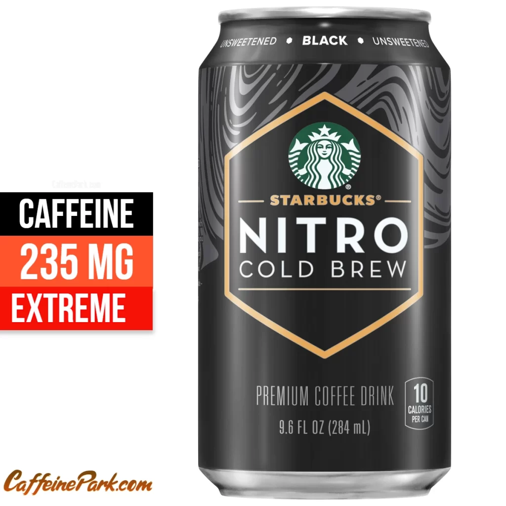 Caffeine in Starbucks Nitro Cold Brew Black