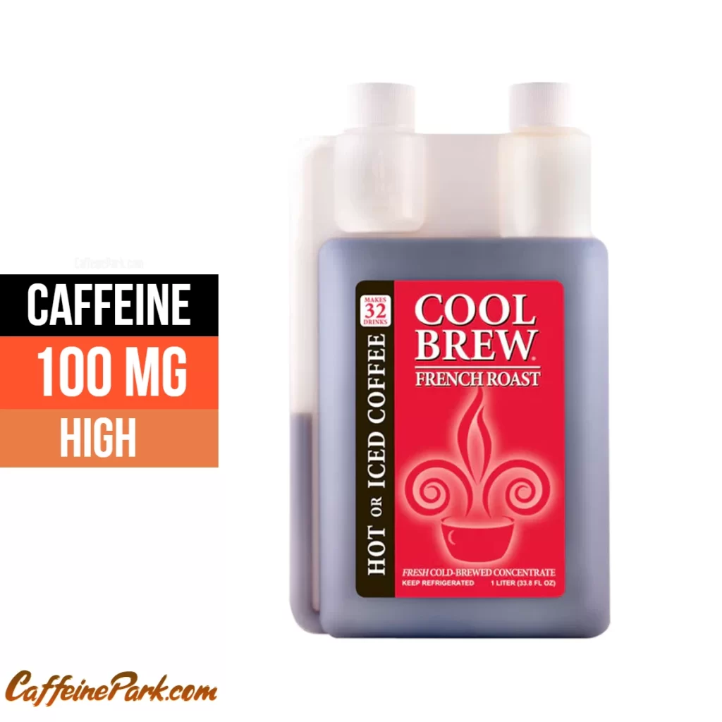Caffeine in a CoolBrew Coffee French Roast