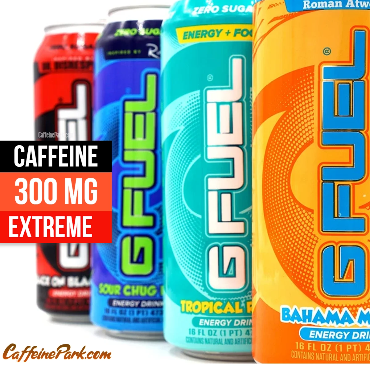 GFuel Caffeine Content: Much is a can?
