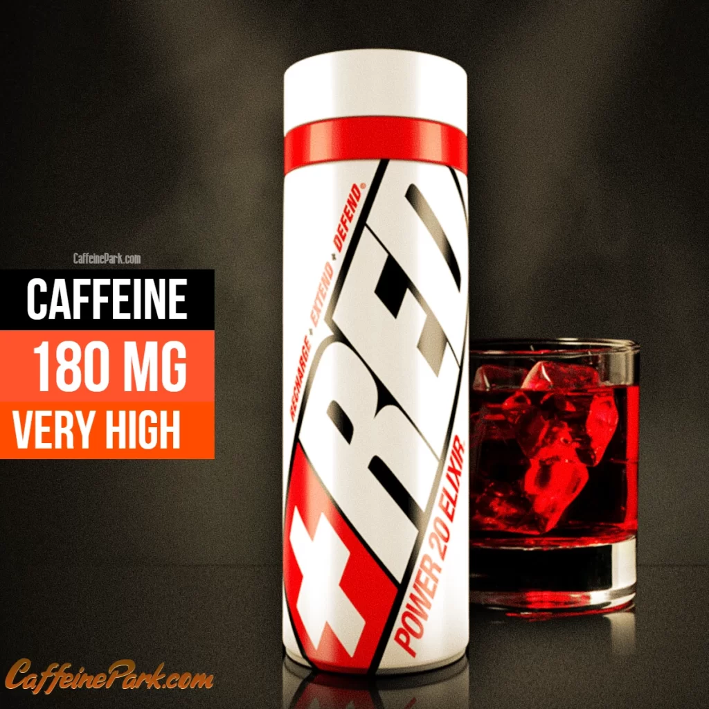 Caffeine in a Red Elixir Power
