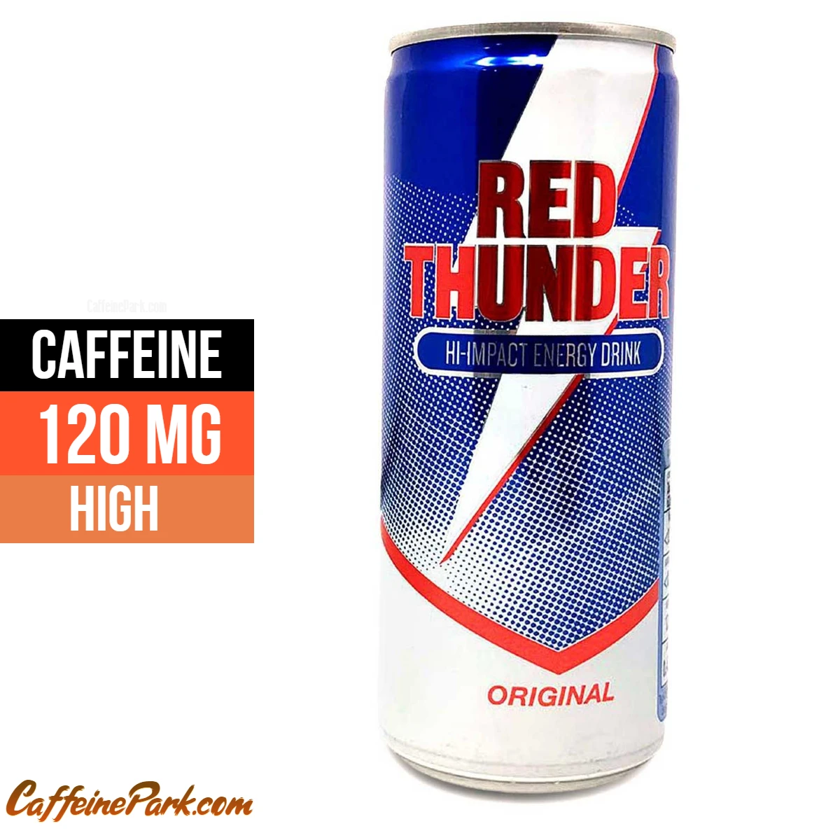 Bliv klar Velkendt Parametre How Much Caffeine is in a Red Thunder Energy Drink?