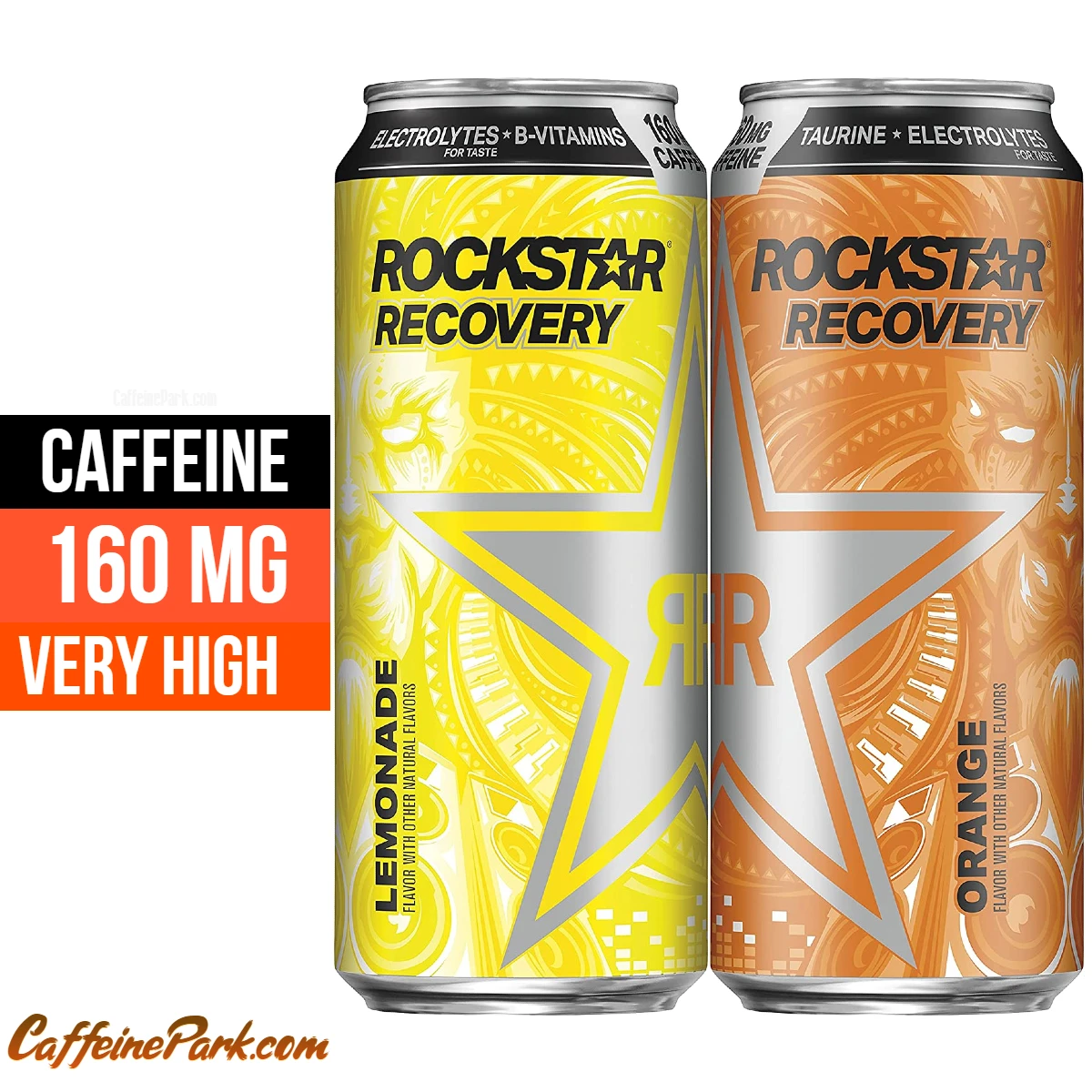 Rockstar Recovery Caffeine Content