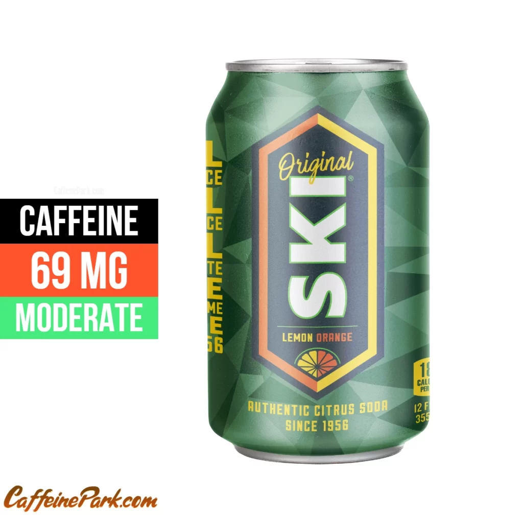 Caffeine in a Ski Soda Original