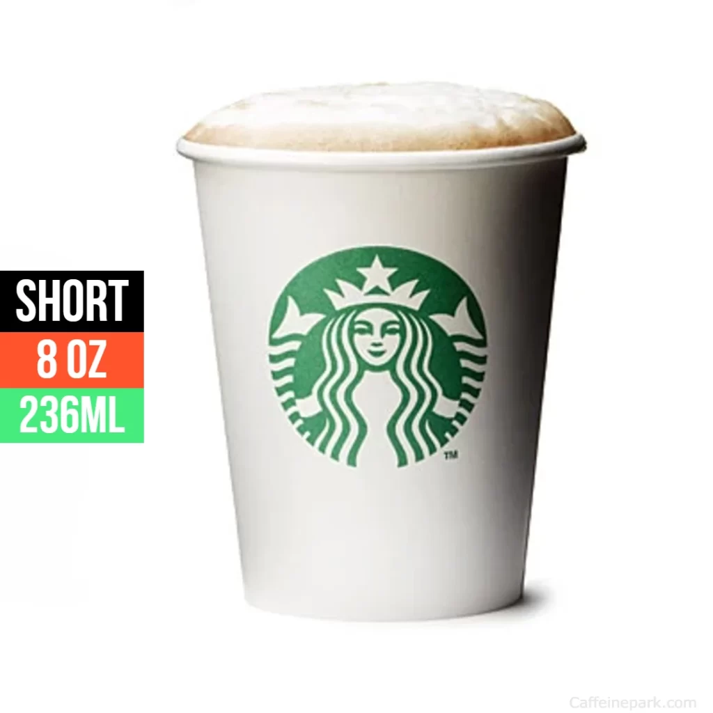 short cup size Starbucks