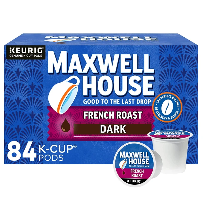 Maxwell House French Dark Roast K Cup Coffee