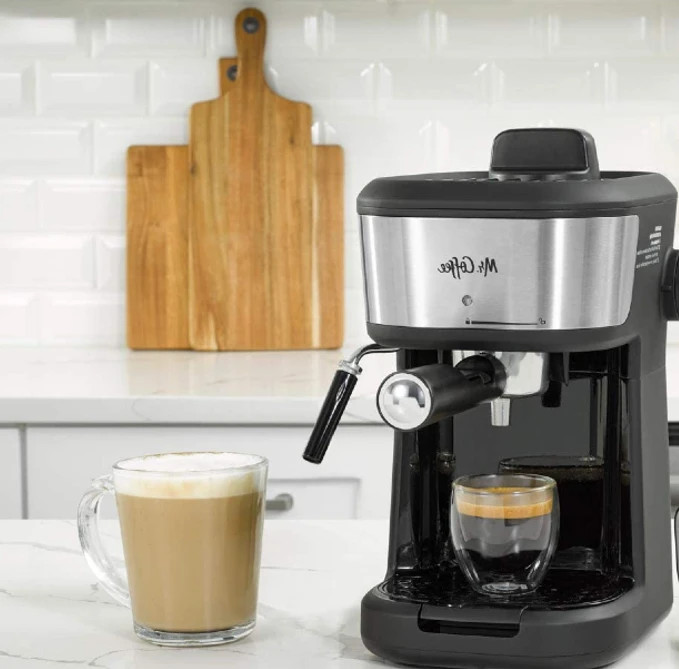 Mr Coffee Espresso and Cappuccino Machine Single Serve Coffee Maker