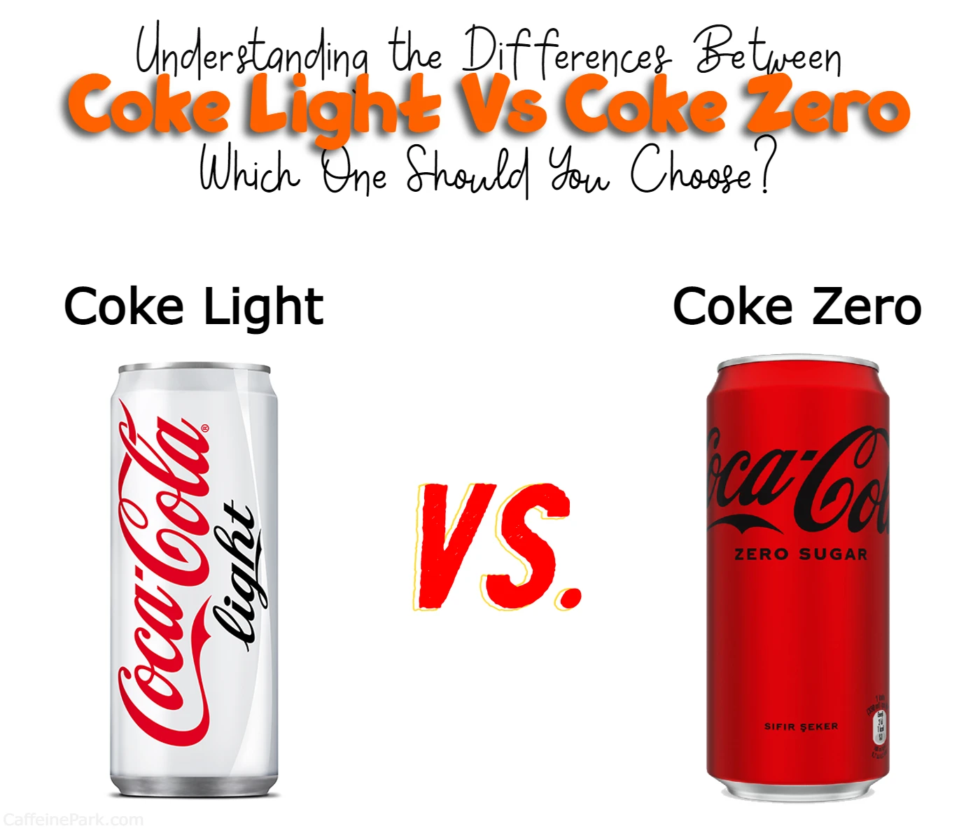 Coke Zero vs Light: the Difference?