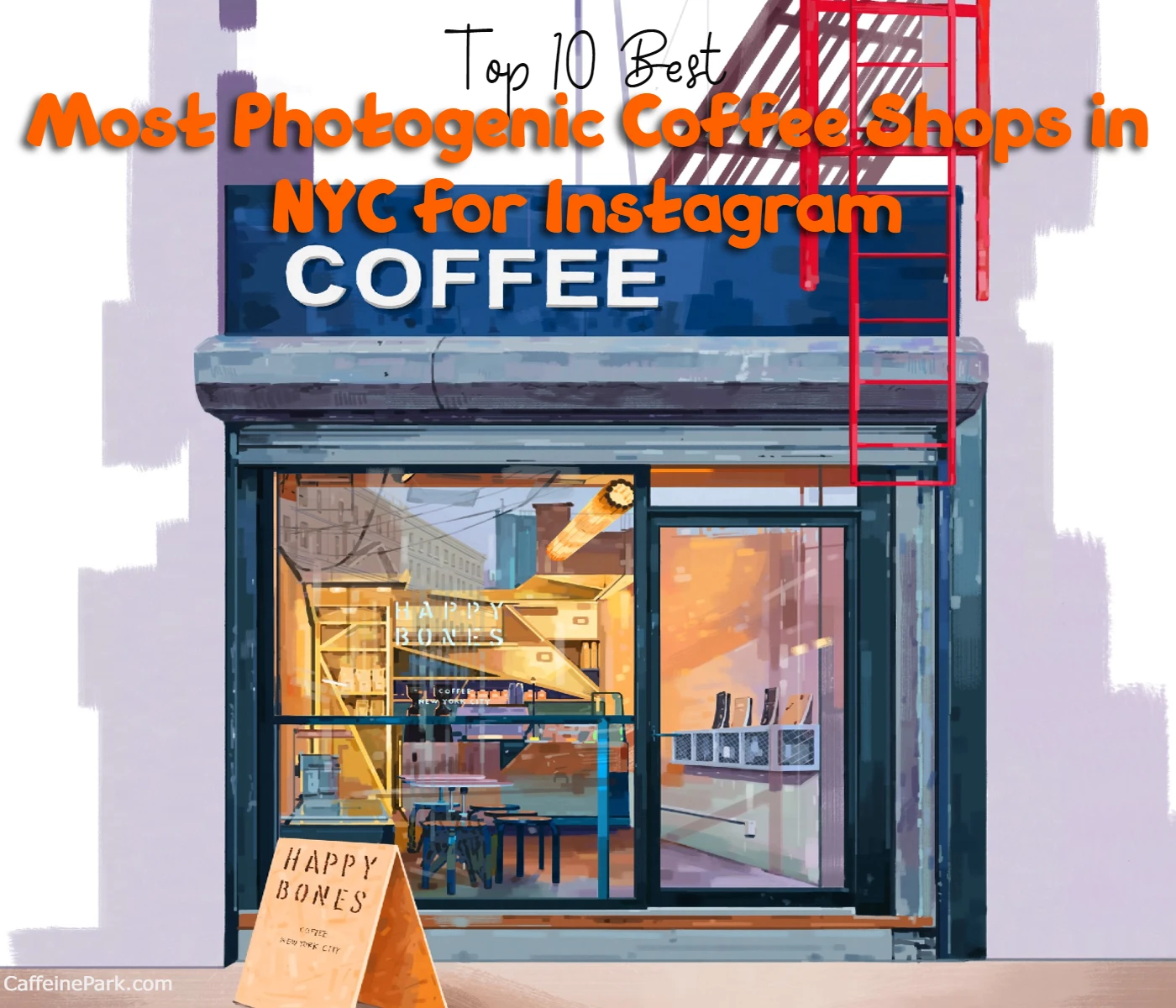 Most Instagrammable Cafes in NYC