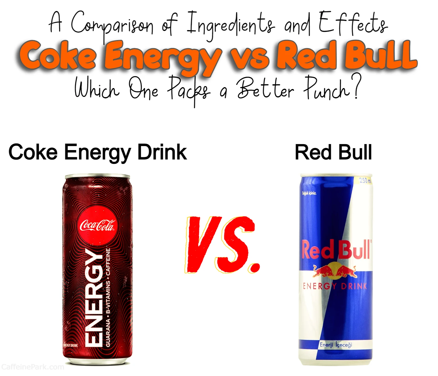 Coke Energy Drink Red Bull: Which One a Better Punch?