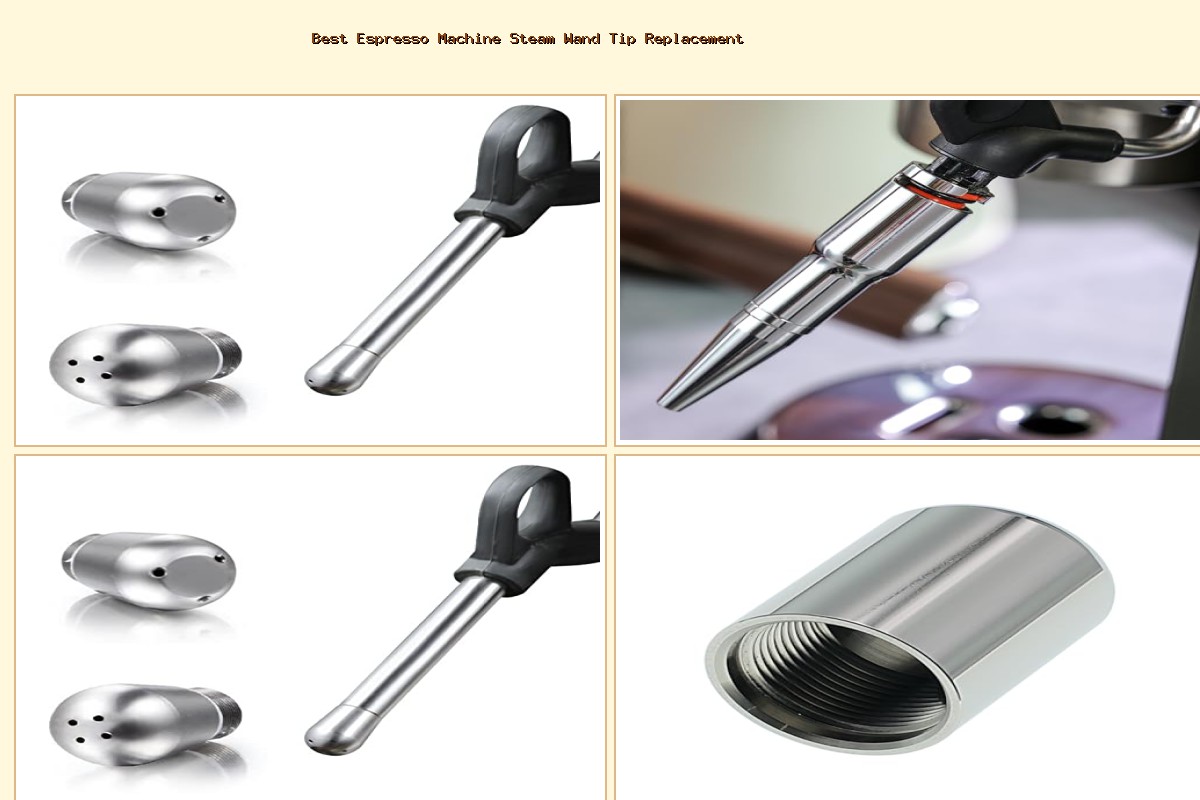 Best Espresso Machine Steam Wand Tip Replacement