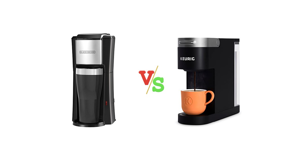 BLACK+DECKER CM618 vs Keurig K-Slim